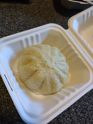 LARGE BBQ BUN at Loving Hut - Sunset District in San Francisco