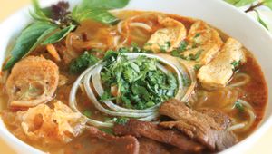 Spicy Noodle Soup at Loving Hut - Sunset District in San Francisco