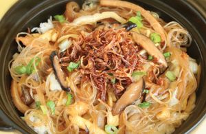 Claypot Rice at Loving Hut - Sunset District in San Francisco