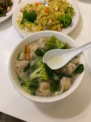 Soup won ton  at Loving Hut - Sunset District in San Francisco