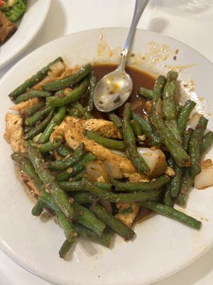 Spicy beans and tofu  at Loving Hut - Sunset District in San Francisco