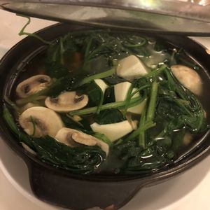 Spinach Tofu Salad at Loving Hut - Sunset District in San Francisco