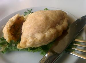 Samosa at Loving Hut - Sunset District in San Francisco