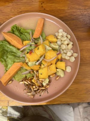  Veggie ceviche  at La Casa del Corregidor in Puno