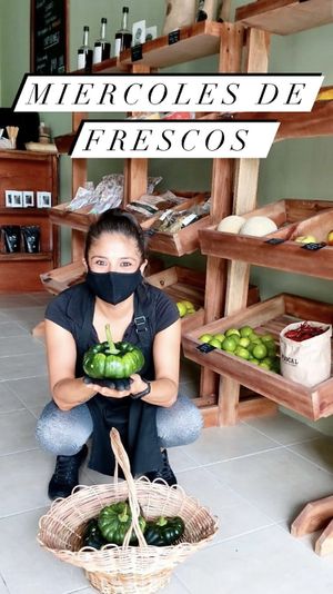 Fresh produce   at #LOCAL Mercado Gourmet in Merida