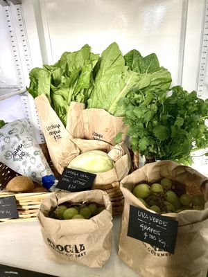 Fresh organic produce  at #LOCAL Mercado Gourmet in Merida