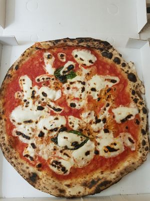 Only marked vegan option at Antica Pizzeria Da Michele in Barcelona