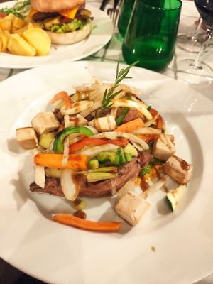 Boniato relleno at Melitón Jardin in Altea