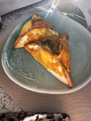 Vegan Empanadas  at Les Escales in Sant Cugat Del Valles