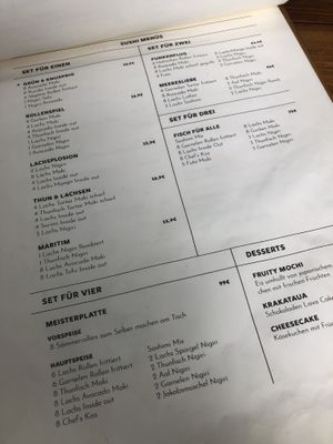 Sushi   at Büffel & Koi in Stuttgart