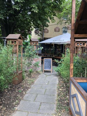 Outside   at Büffel & Koi in Stuttgart