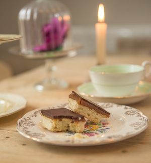 Millionaire shortbread   at Old Barn & Planted by Sai in Colintraive