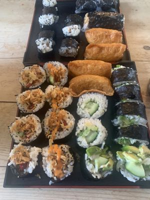 Vegan sushi night   at Old Barn & Planted by Sai in Colintraive