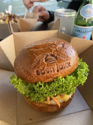 Garden Burger 🌱   at Eden Jaxx - Nørrebro in Copenhagen