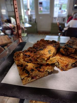 Superfood Flapjacks  #Veganuary at Rupert's Coffee Co. in Port Talbot