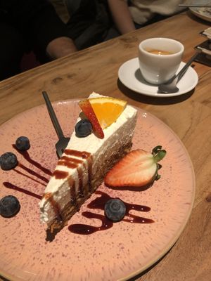 carrot cheese cake   at Energetic Life  in Stuttgart