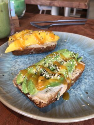 Avocado Stullen  at Energetic Life  in Stuttgart