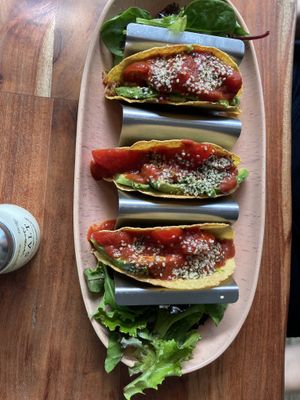 Tacos pulled jackfruit  at Energetic Life  in Stuttgart