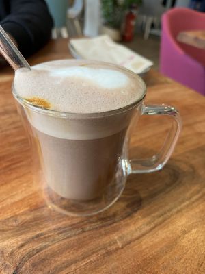 Hot chocolate   at Energetic Life  in Stuttgart