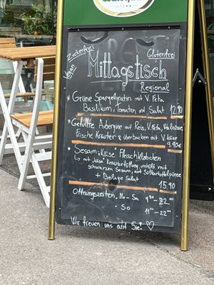 Menu   at Energetic Life  in Stuttgart