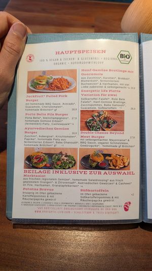 Menu 2024 at Energetic Life  in Stuttgart
