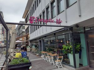 Outside at Energetic Life  in Stuttgart