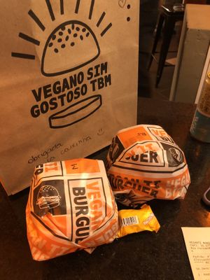 Hamburguer vegano   at Vegan Ti Burguer  in Rio De Janeiro