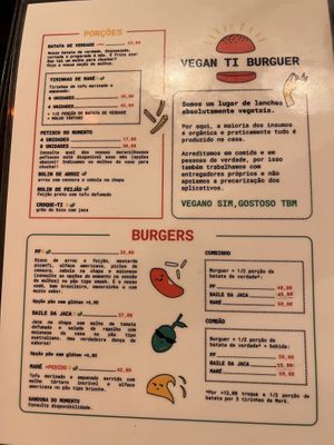   at Vegan Ti Burguer  in Rio De Janeiro