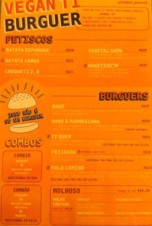   at Vegan Ti Burguer  in Rio De Janeiro