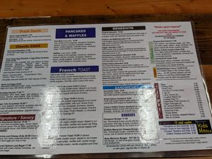 Menu at Untoasted in Pembroke Park