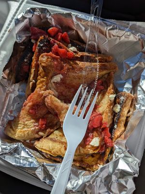 French toast at The Brunch Truck of Amarillo in Amarillo