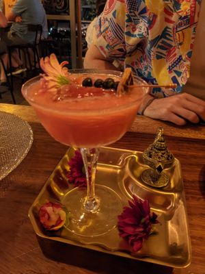 Cocktail at Mezcal & Sal in Puerto Vallarta