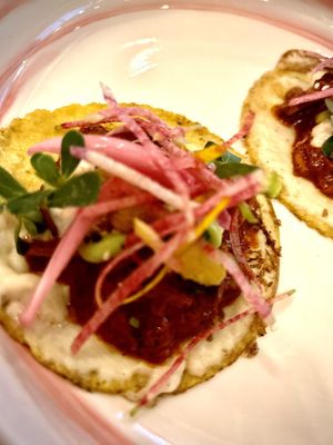 Amazing vegan tacos!!    at Mezcal & Sal in Puerto Vallarta