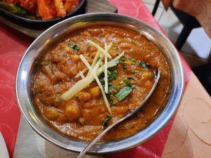 Kichererbsencurry #Veganuary at Indien Mirchi in Radolfzell