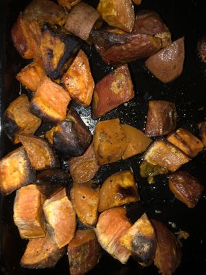 patate dolci  at KEFAKOFFEE in Bergamo