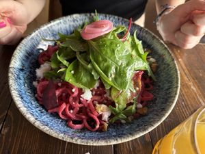 Pasta mit Rote Beete (aus der Wochenkarte)  at Marea in Rostock