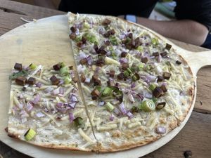 Flammkuchen Klassik  at Marea in Rostock