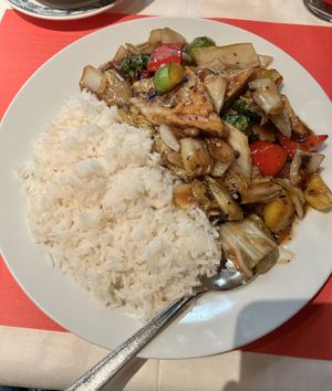 Black bean tofu  at Zhong Hua in Zurich