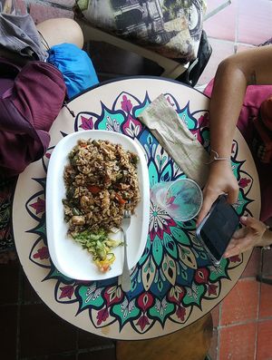 Thai rice at Zona Veggie in Neiva