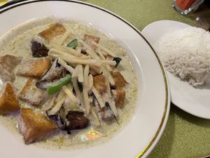 Green curry  at Mint Thai Cuisine in Punta Gorda