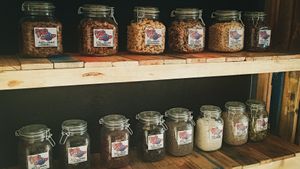 Alimentos a granel #Veganuary at Planeta Veggie in La Paz