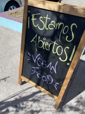 Vegan food!  at Planeta Veggie in La Paz