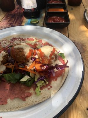   at Planeta Veggie in La Paz