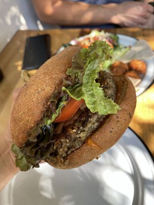   at Planeta Veggie in La Paz