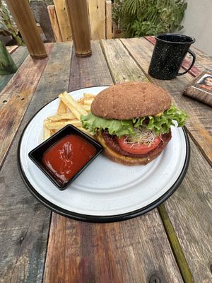   at Planeta Veggie in La Paz