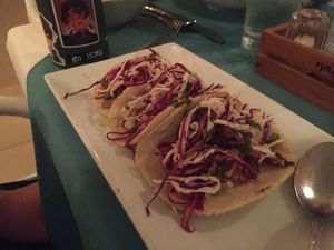 Tacos de Codina  at Naïa - Beach Bar & Grill in Placencia