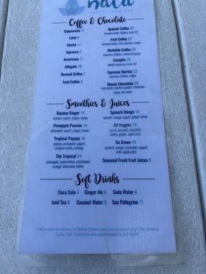   at Naïa - Beach Bar & Grill in Placencia