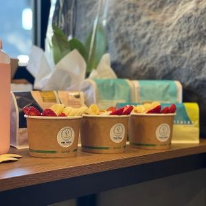 Acai bowl at The Yoga Manifesto Cafe in Beaumaris