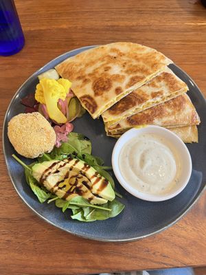 Quesadilla  at Cinnamon & Co in West End