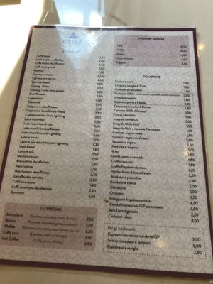 Menu   at Linda Chirico Ofelè in Porto Ceresio